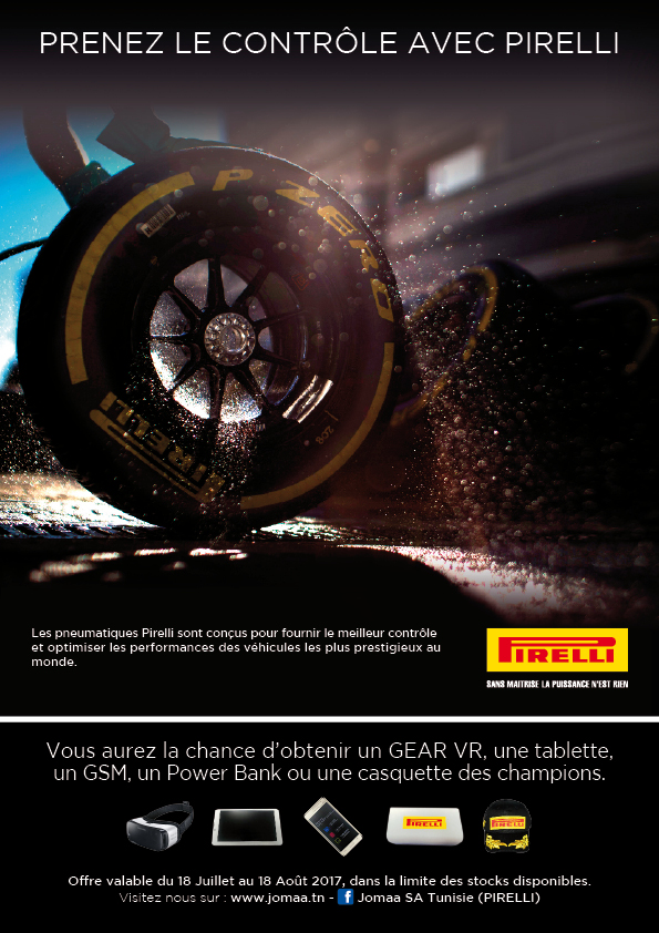 Affiche Pirelli A4 New f